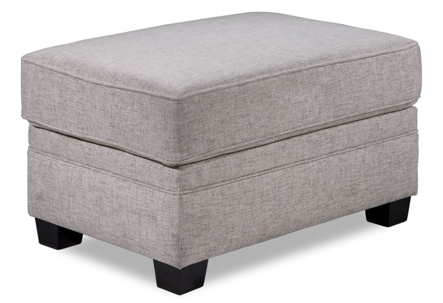 Duffield Rectangular Ottoman - Sutton Light Beige