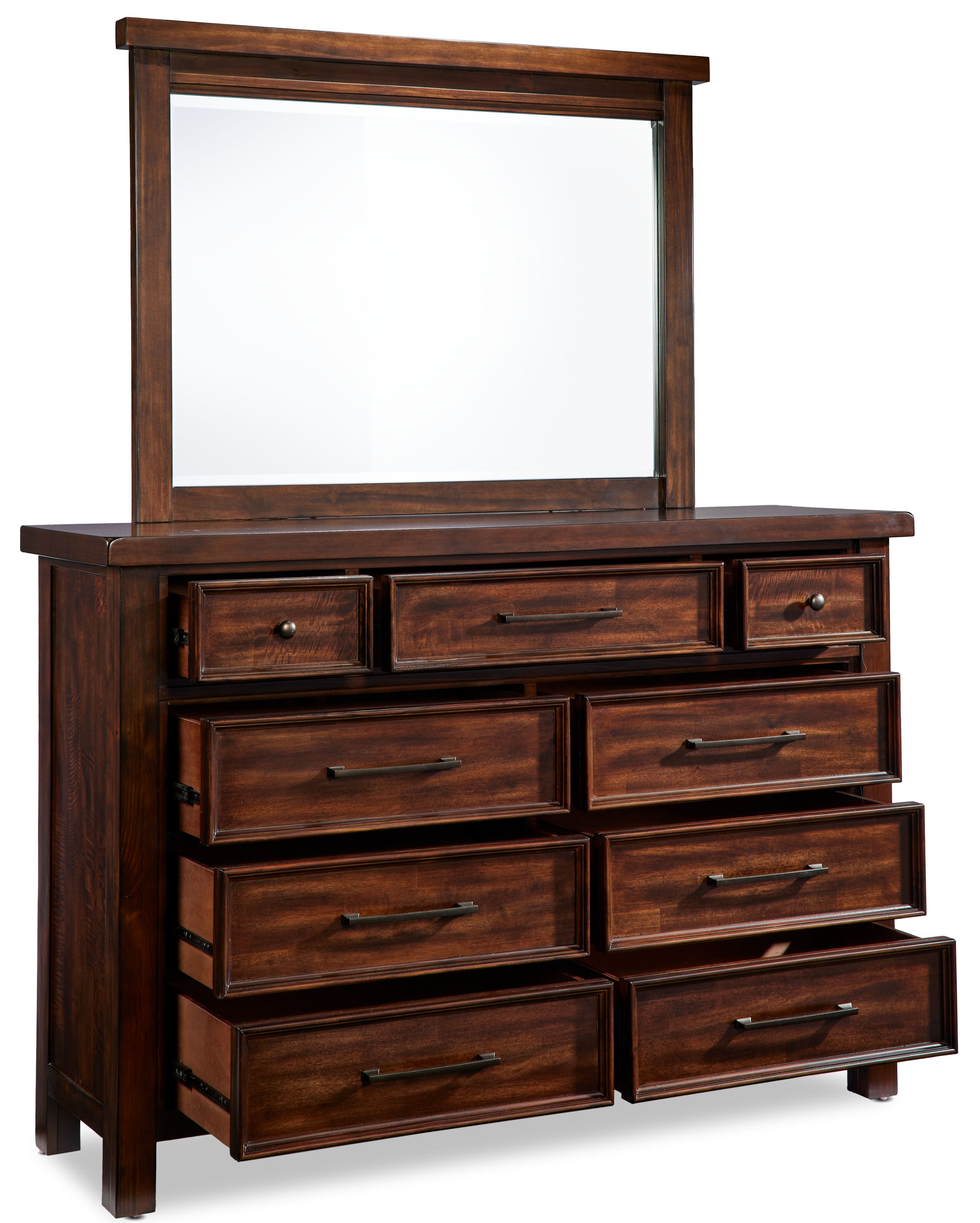 Eden 6-Piece King Storage Bedroom Package - Dark Brown