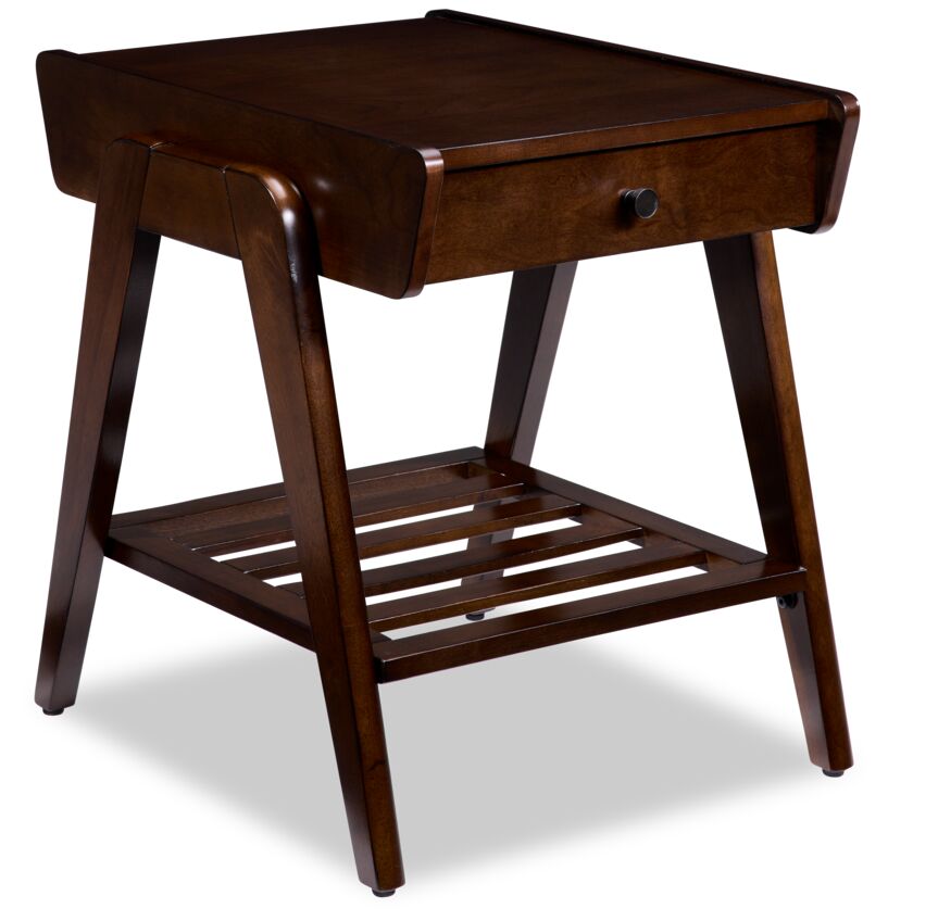 Eden End Table - Walnut