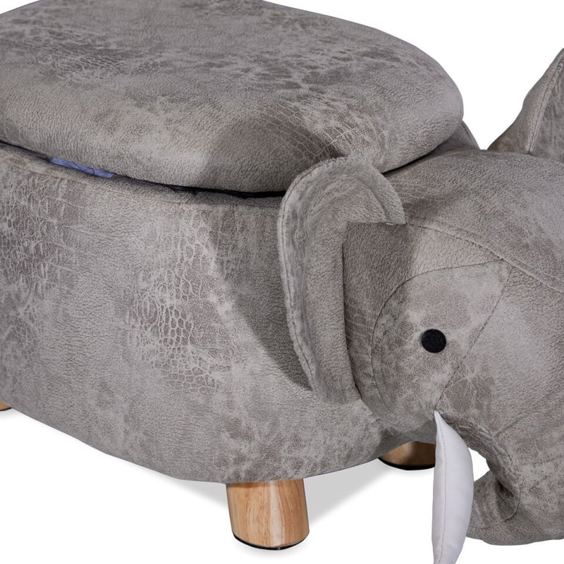 Elephant outlet storage stool