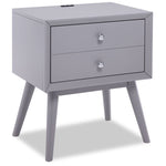 Elroy Night Table - Grey