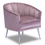 Emory Accent Chair-Pink