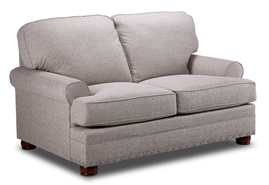 Farmington Sofa, Loveseat and Chair Set - Buff