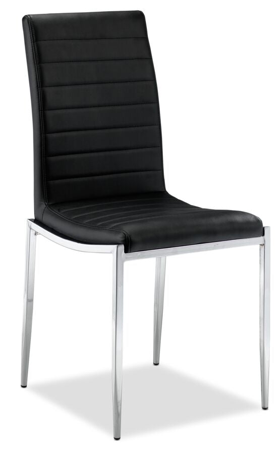 Darron Side Dining Chair - Black