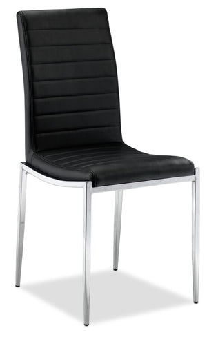 Darron Side Dining Chair - Black