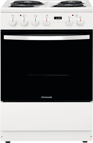 Frigidaire White 24" Freestanding Electric Range (1.9 cu. ft.) - FCFC241CAW