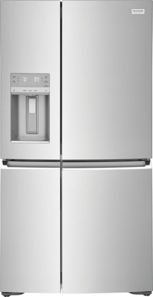 Frigidaire Gallery 36" 21.5 Cu. Ft. Smudge-Proof® Stainless Steel Counter-Depth 4-Door French Door Refrigerator - GRQC2255BF