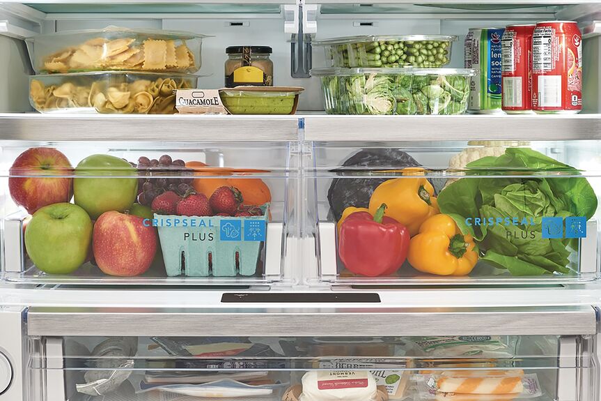 Frigidaire Gallery 36" 22.6 Cu. Ft. Stainless Steel Counter-Depth French Door Refrigerator - GRFC2353AF