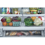 Frigidaire 36" 27.8 Cu. Ft. Black Stainless Steel French Door Refrigerator - FRFS2823AD