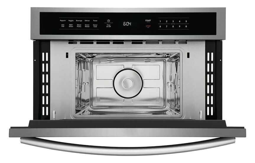 Frigidaire Gallery Stainless Steel 30" Built-In Microwave Oven with Drop-Down Door (1.6 Cu. Ft.) - GMBD3068AF
