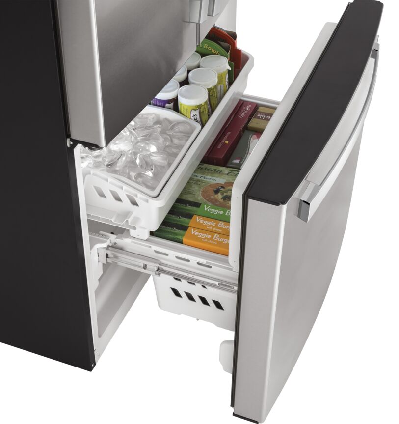 GE 33" 18.6 Cu. Ft. Fingerprint Resistant Counter-Depth French Door Refrigerator - GWE19JYLFS