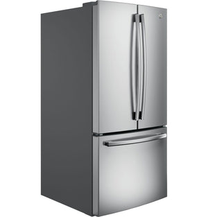GE 33" 24.8 Cu. Ft. Fingerprint Resistant Stainless French Door Refrigerator - GNE25DYRKFS