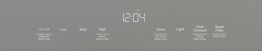 GE Stainless Steel 36" 610 cfm WiFi Enabled Designer Wall Mount Hood - UVW9361SLSS