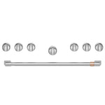 Café Brushed Stainless 36" Handle & Knob Set - CXPR6HKPTSS