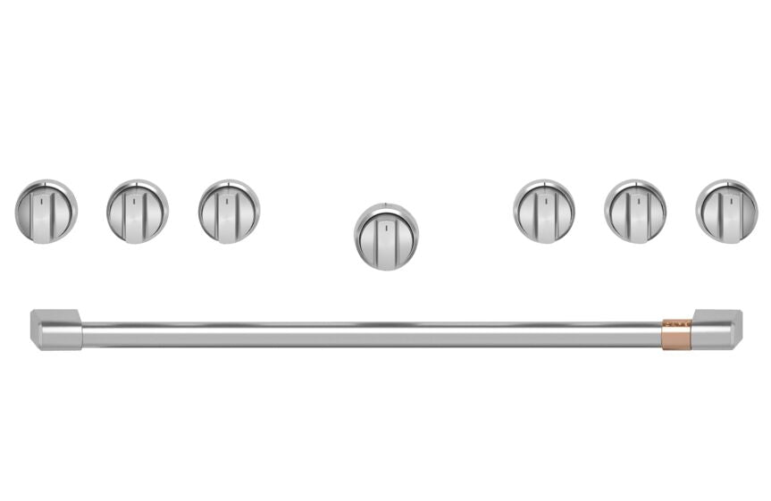 Café Brushed Stainless 36" Handle & Knob Set - CXPR6HKPTSS