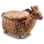 Giraffe Storage Ottoman - Brown