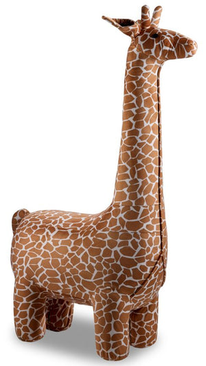 Giraffe Ottoman - Brown