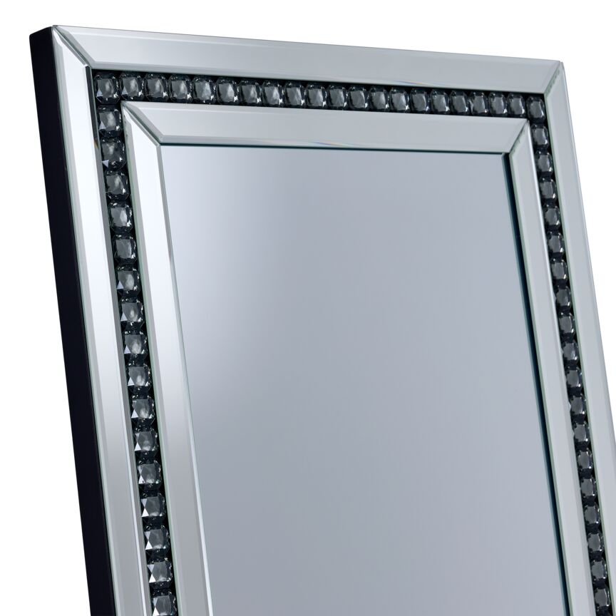 Harlow Standing Mirror - Silver