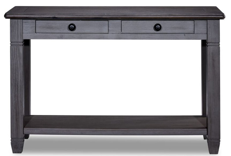 Harold Sofa Table Antique Grey Leon's