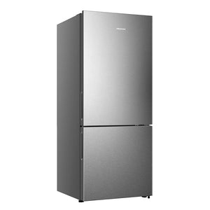 Hisense Fingerprint Resistant Titanium 28" Counter Depth Bottom Mount Fridge (15 Cu.Ft.) - RB15A2CSE