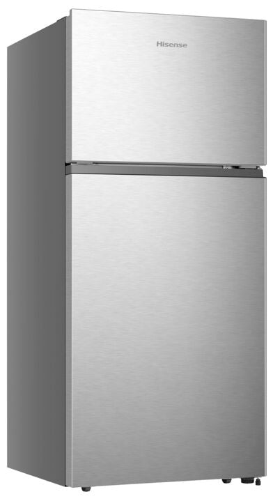 Hisense 30" 18 Cu. Ft. Fingerprint Resistant Silver Top-Freezer Refrigerator - RT18A2FSD