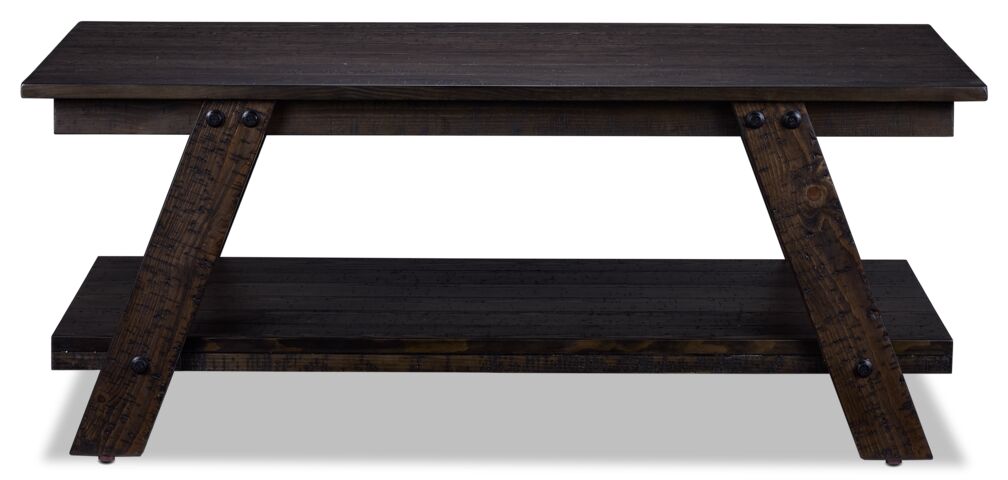 Huston 46" Coffee Table - Grey