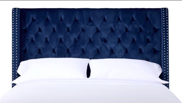 Jaden Queen Headboard - Navy