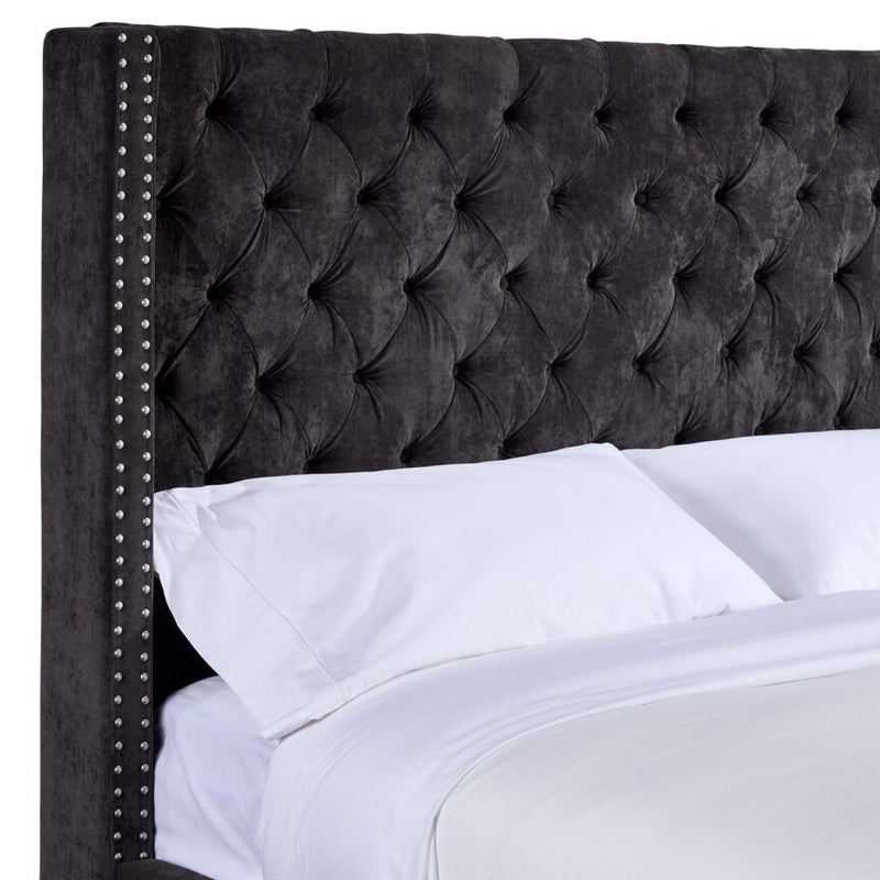 Jaden King Headboard Brown Leon's