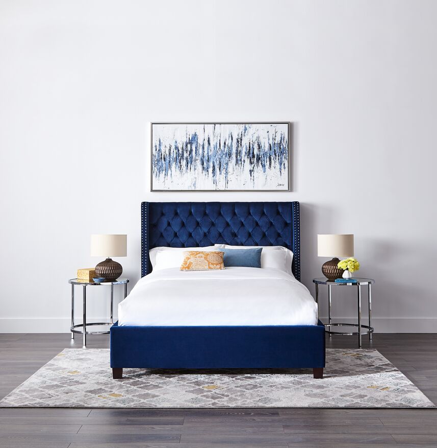 Jaden 3-Piece Queen Bed - Navy