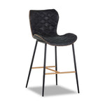 June Counter Height Stool - Antique Black