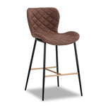 June Counter Height Stool - Antique Brown