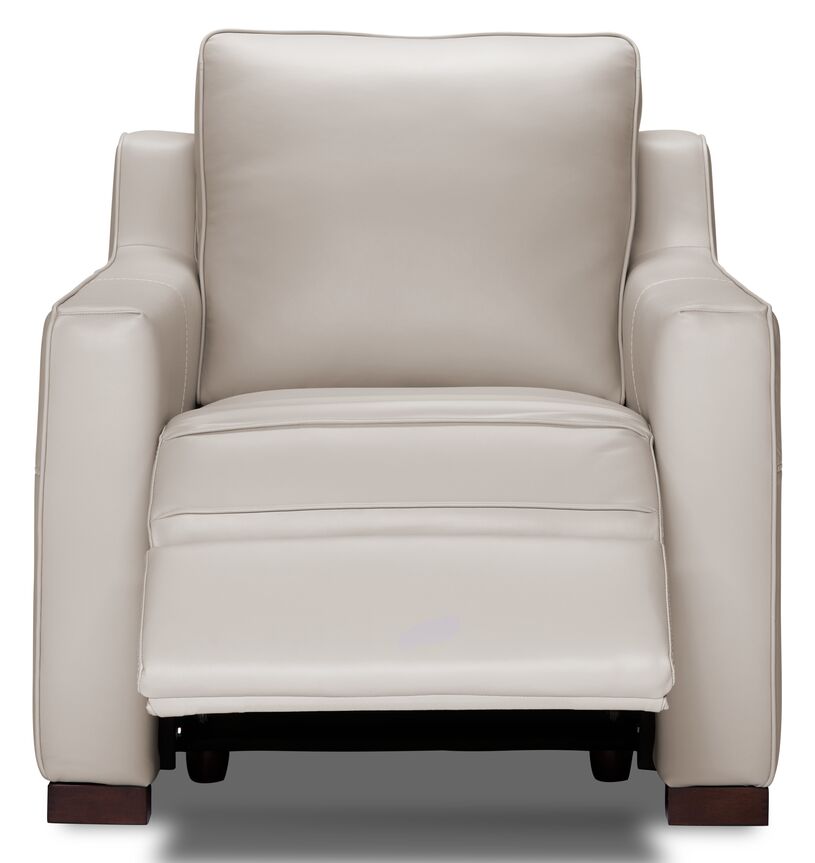 Karissa Power Recliner - White