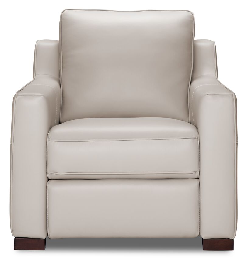 Karissa Power Recliner - White