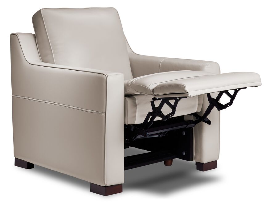 Karissa Power Recliner - White