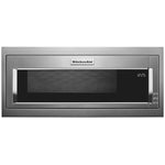 KitchenAid Stainless Steel Built-In Low Profile Microwave with Trim Kit (1.1 cu. ft.) - YKMBT5011KS