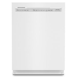 KitchenAid White Dishwasher with ProWash™ (47 dBA) - KDFE104KWH