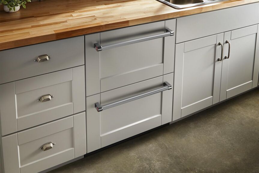 KitchenAid 24" 4.44 Cu. Ft. Panel-Ready Undercounter Double-Drawer Refrigerator - KUDR204KPA