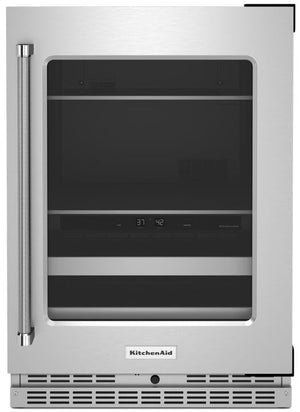 KitchenAid Stainless Steel 14-Bottle Beverage Centre (4.9 cu. ft.) - KUBR314KSS