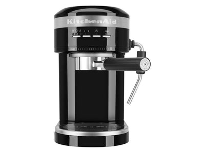 KitchenAid® Onyx Black Metal Semi-Automatic Espresso Machine - KES6503OB