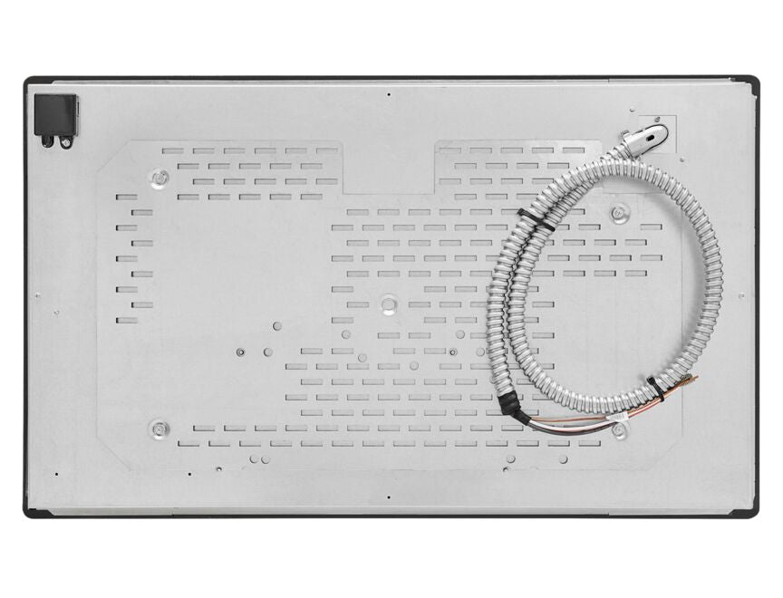 KitchenAid Black 36" Electric Cooktop with 5 Elements and Touch-Activated Controls - KCES956KBL