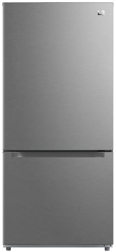 Stainless steel refrigerator bottom freezer discount