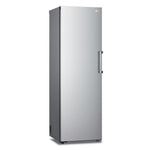 LG Platinum Silver Steel Counter Depth Upright Column No Frost Cooling Freezer (11.4 Cu.Ft) - LROFC1104V