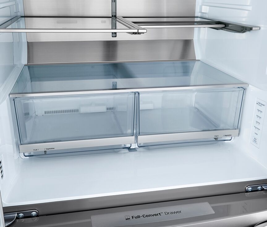 LG Smudge Resistant Stainless Steel InstaView ThinQ Door-in-Door Refrigerator with Craft Ice (30 Cu.Ft) - LRMVS3006S