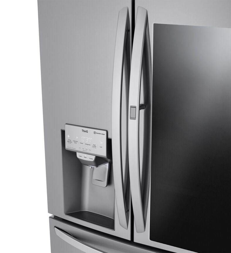 LG Smudge Resistant Stainless Steel InstaView ThinQ Door-in-Door Refrigerator with Craft Ice (30 Cu.Ft) - LRMVS3006S