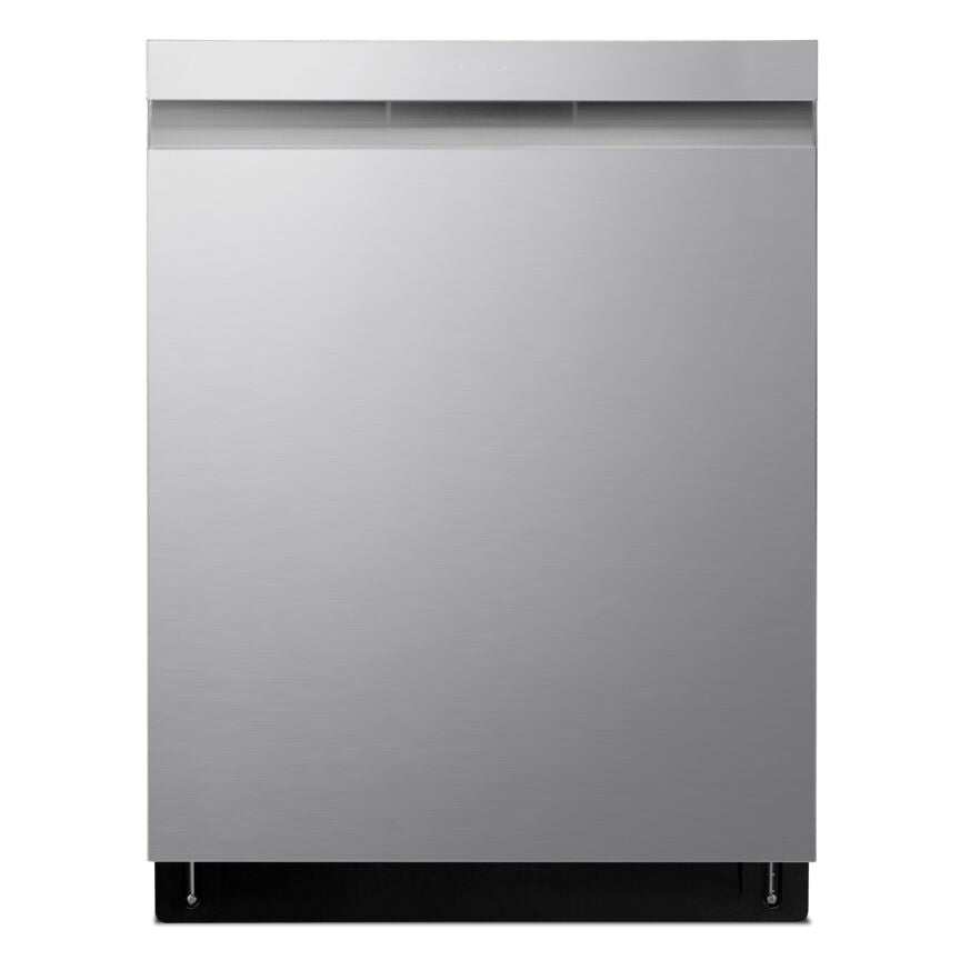 LG Smudge Resistant Stainless Steel 24" Top Control Dishwasher with QuadWash and 3rd Rack - LDP6810SS