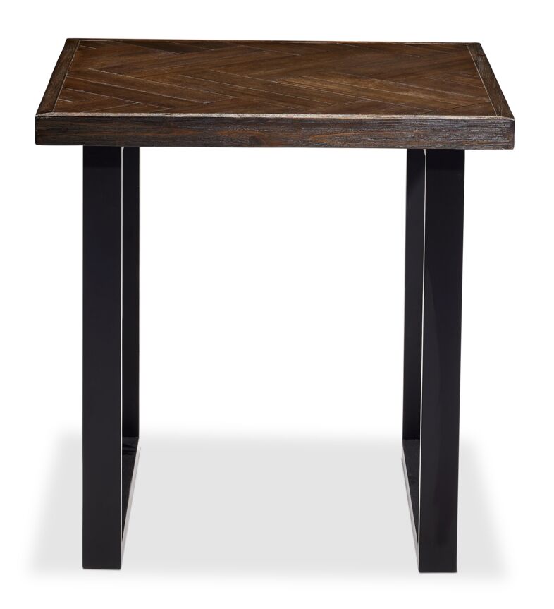 Langley End Table - Walnut
