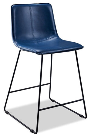 Leo II Counter Height Stool - Blue