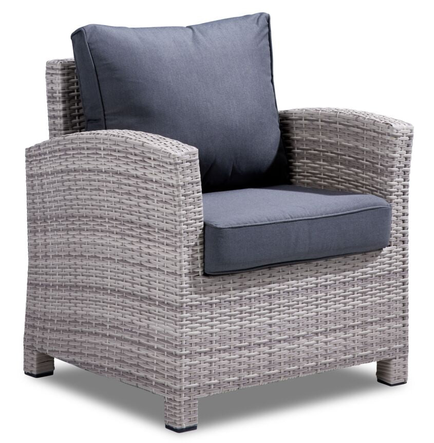 Maldives Outdoor 4-Piece Conversation Set - Grey