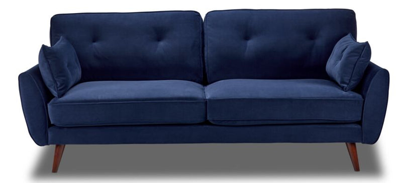 Leons shop blue sofa