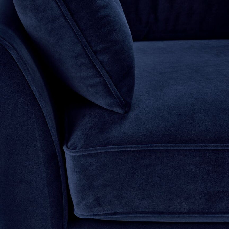 Leons blue sofa hot sale